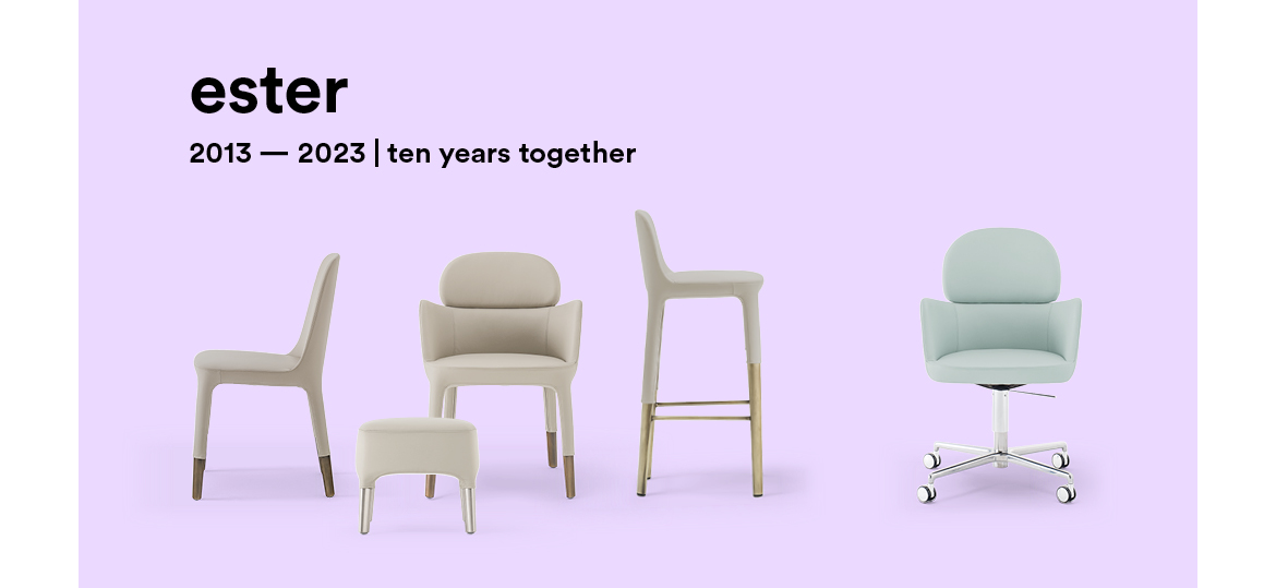 Pedrali and Patrick Jouin: 10 years together